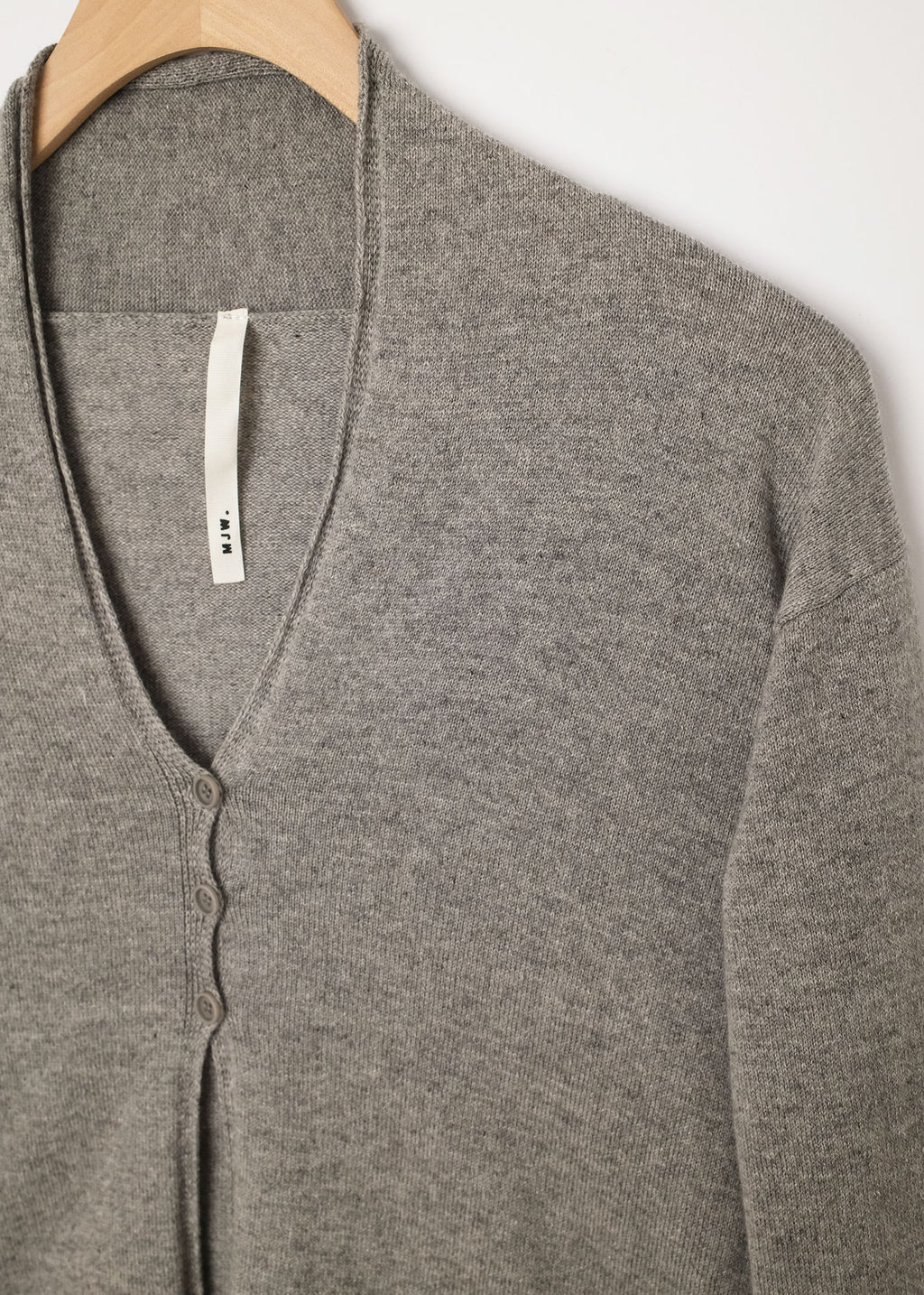 Cashmere Cardigan Grey