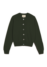 Load image into Gallery viewer, Gwen Cashmere Cardigan - Dark Pine
