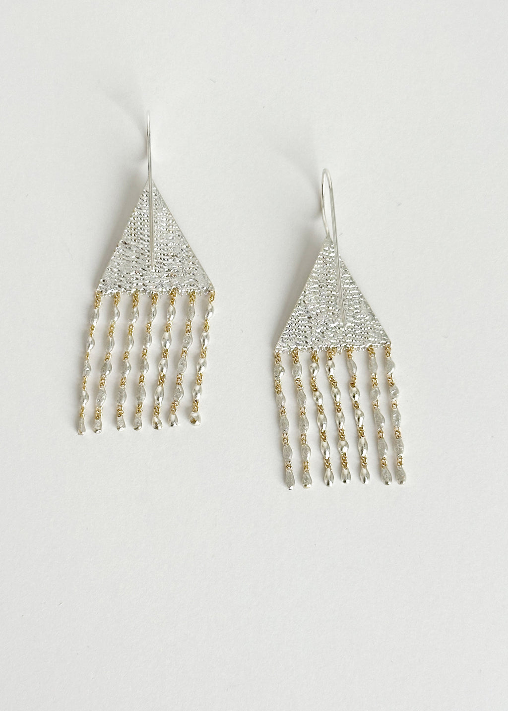 Brass Holiday Fringe Dangles