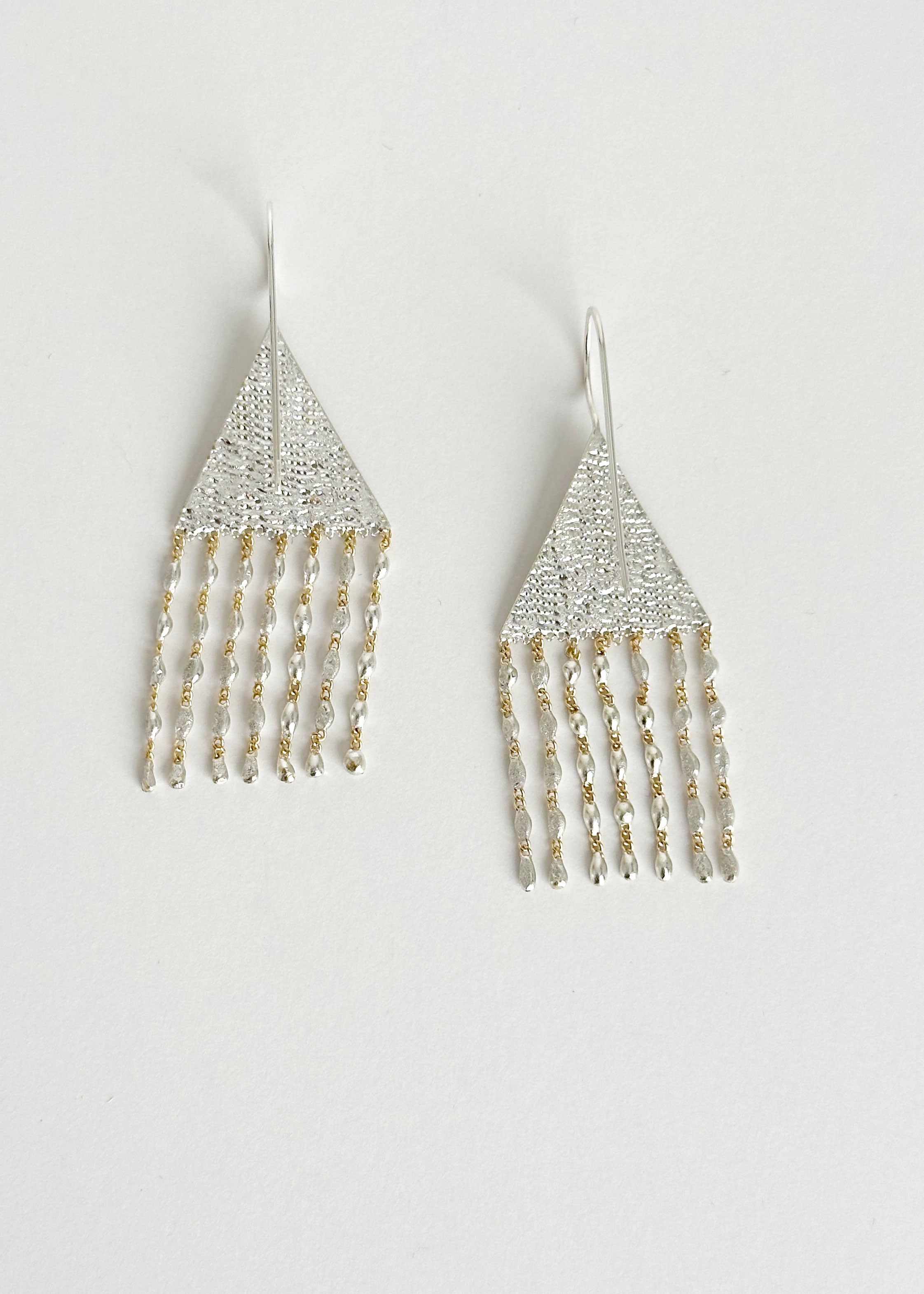 Brass Holiday Fringe Dangles