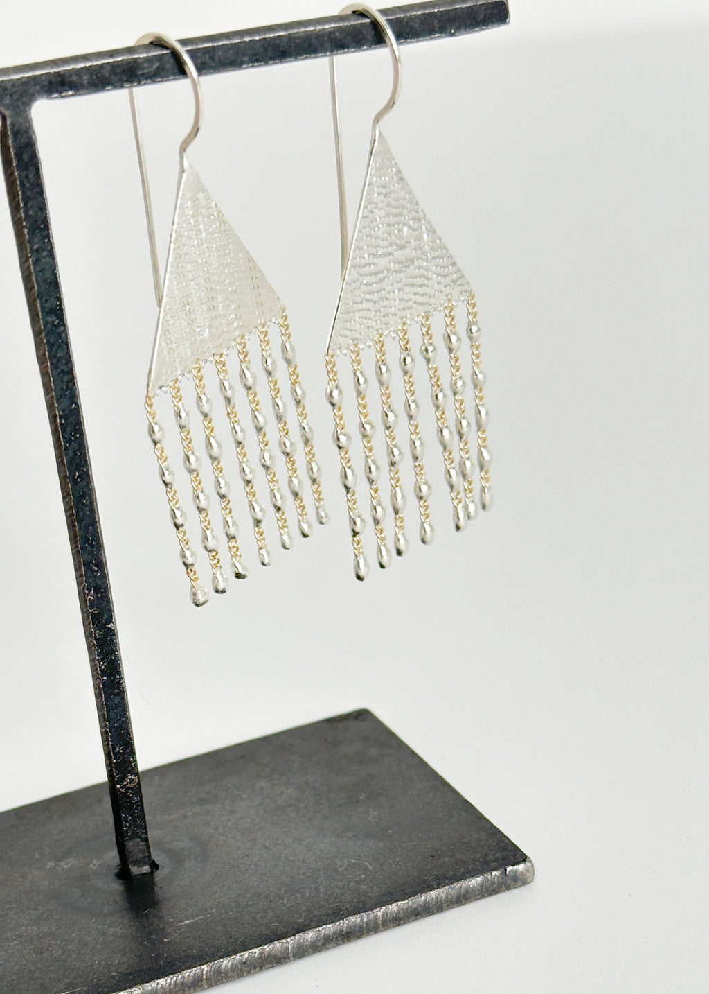 Brass Holiday Fringe Dangles