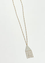 Load image into Gallery viewer, Silver Holiday Necklace - Brass Chain

