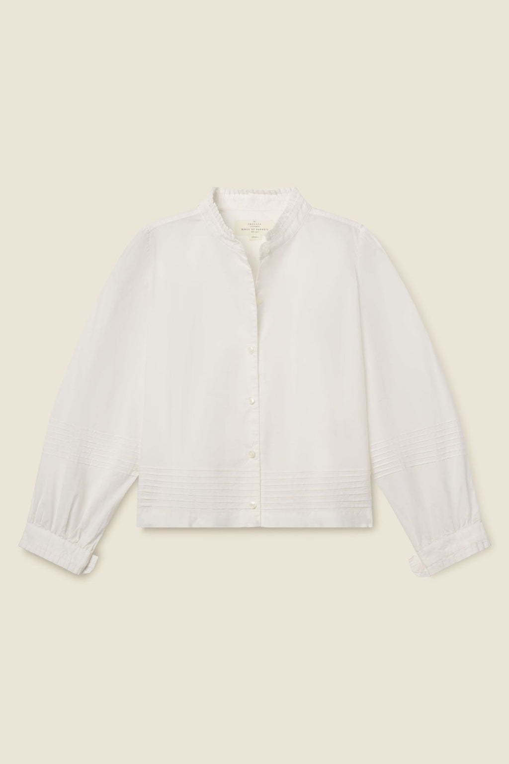 Bria Boxy Shirt White