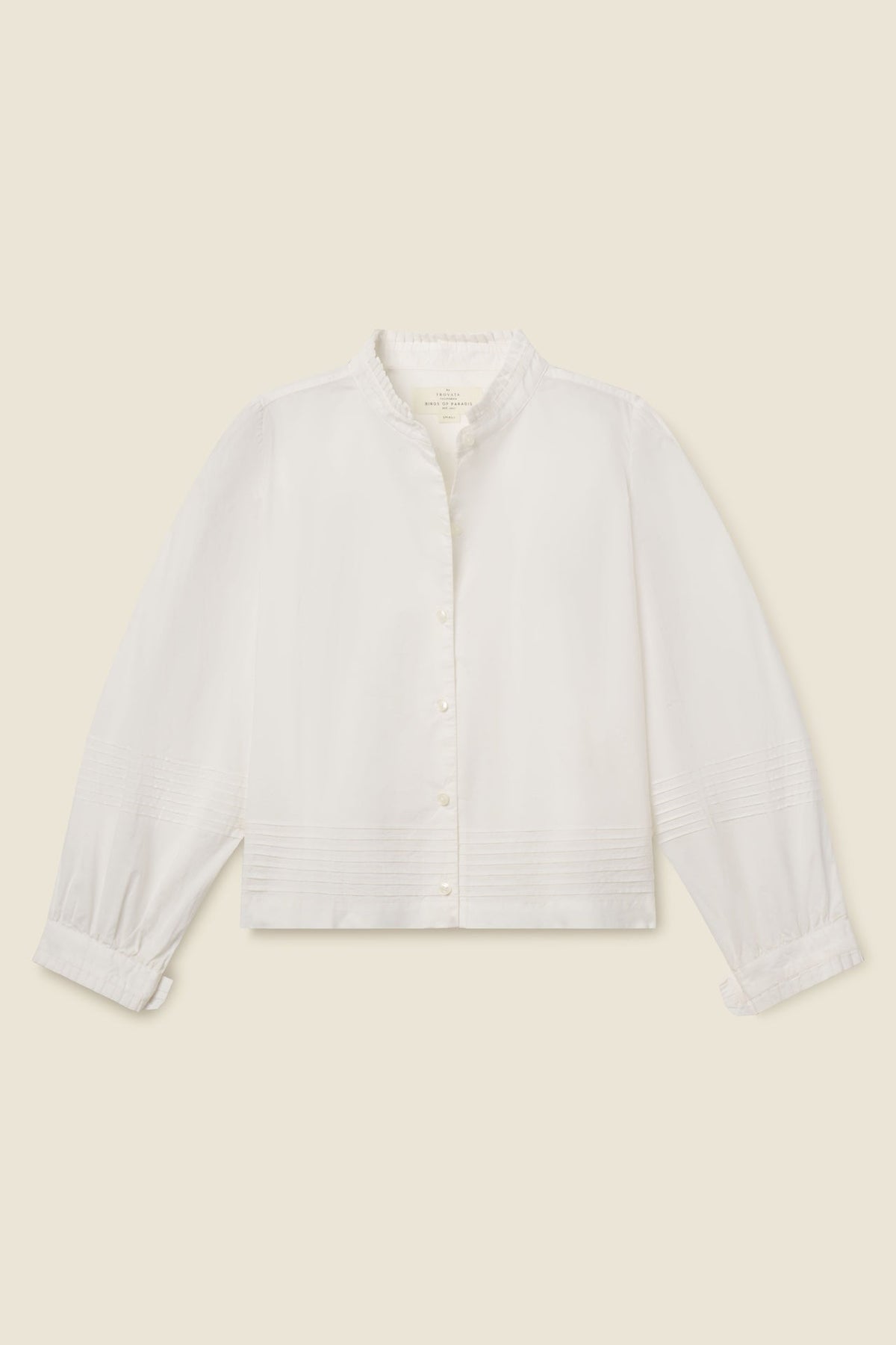Bria Boxy Shirt White