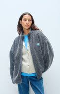 Hok Town Fleece Jacket - Anthracite
