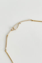 Load image into Gallery viewer, Gold Plated Brass Bars Necklace
