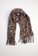 Leopard Scarf - Natural Combo