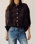 Big Shirt Brown Plaid