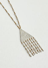 Load image into Gallery viewer, Silver Holiday Necklace - Brass Chain
