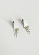 Lil Triangle Studs - Silver