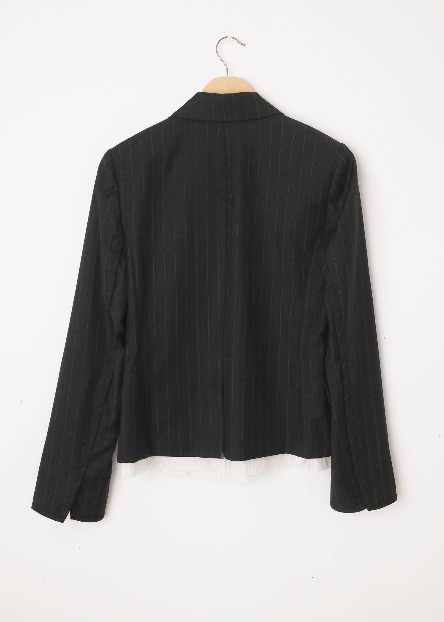 Hutton Blazer Black Stripe