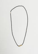 Necklace LaLoba Solid with Gold Bead - GF Glass Beads