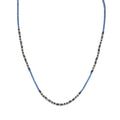 Grey Seed Black Spinel Necklace