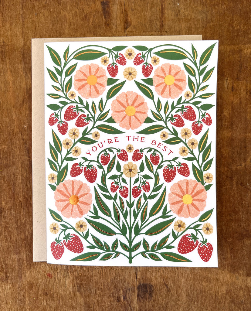 You're The Best Card