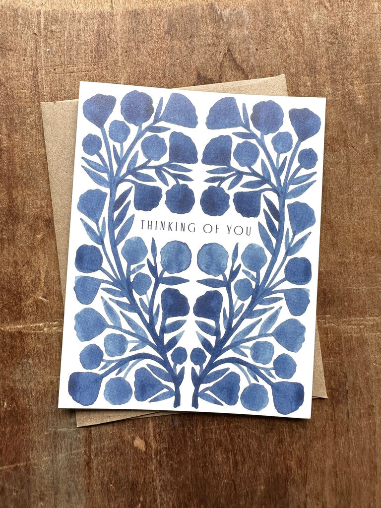 Thinking of You Blue Card