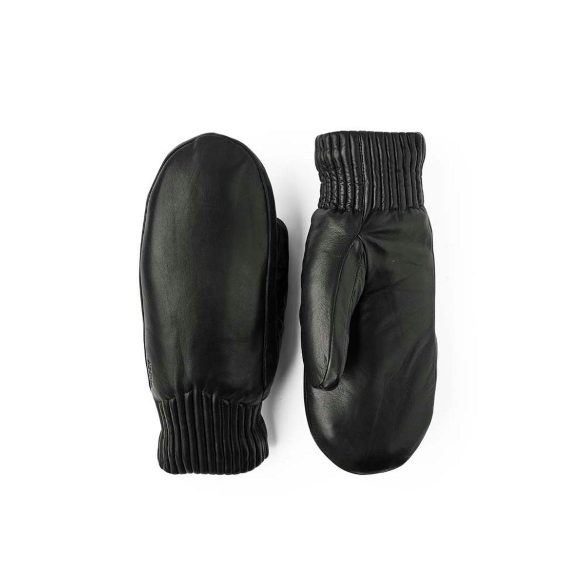 Valeria Leather Elastic Wrist Mitt