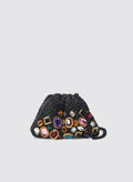 Mosaic Mini Bag Black with removable strap
