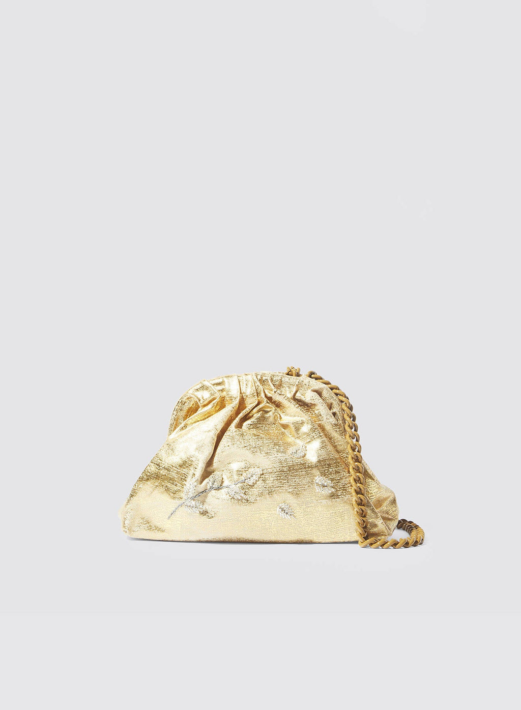 Ramures Mini Game Clutch with removable strap