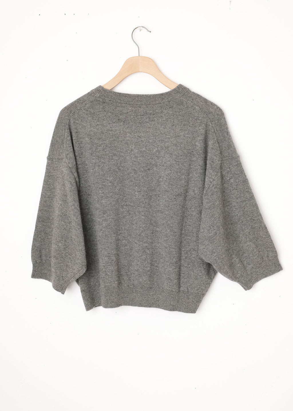 Indira Cashmere Top Ash
