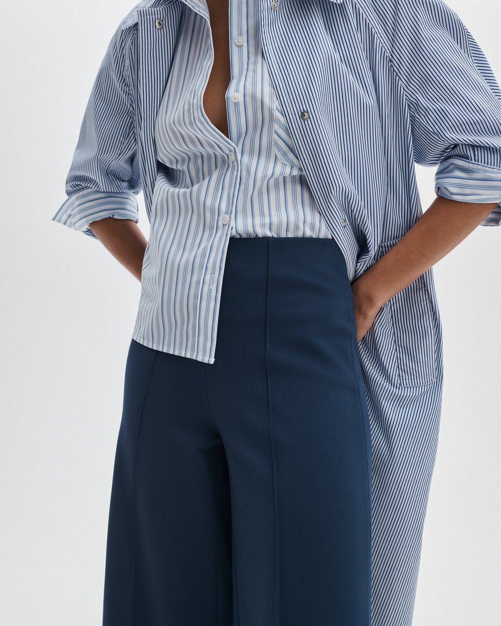Irina Cropped Wide Leg Pant