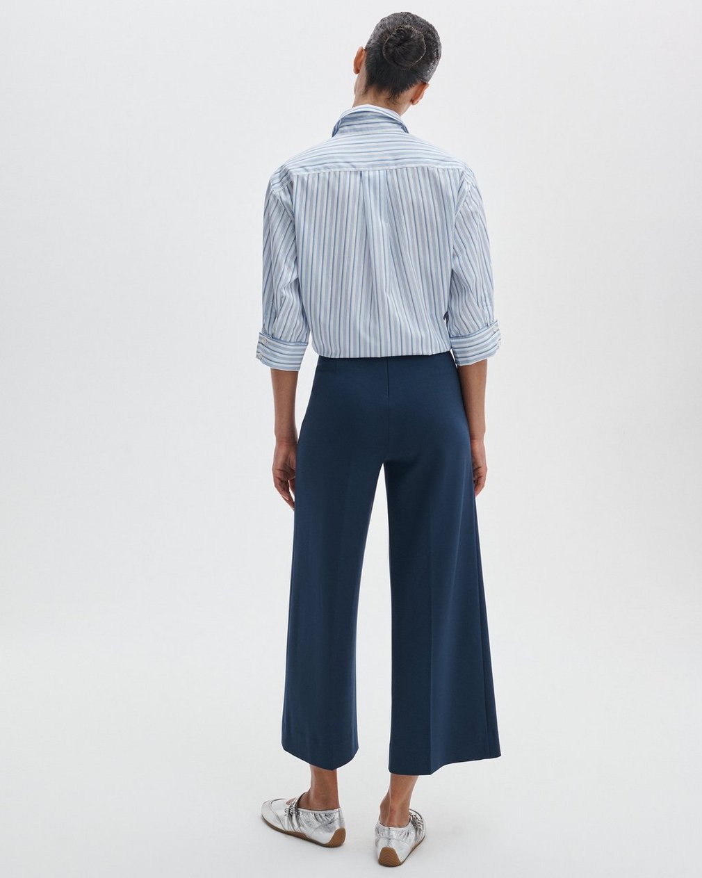Irina Cropped Wide Leg Pant