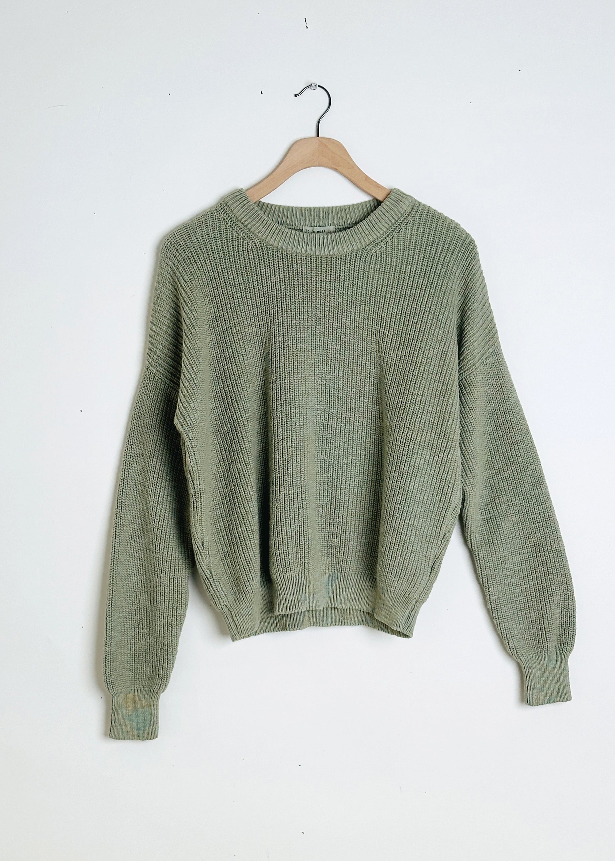 Cotton Pull On Sweater