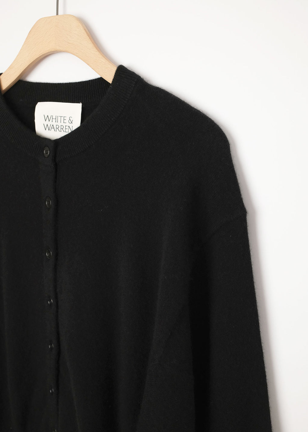 Cashmere Dolman Cardigan Black