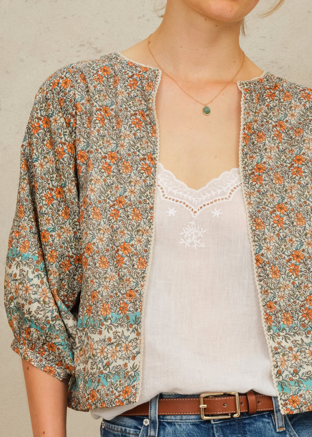 Jaci Print Jacket