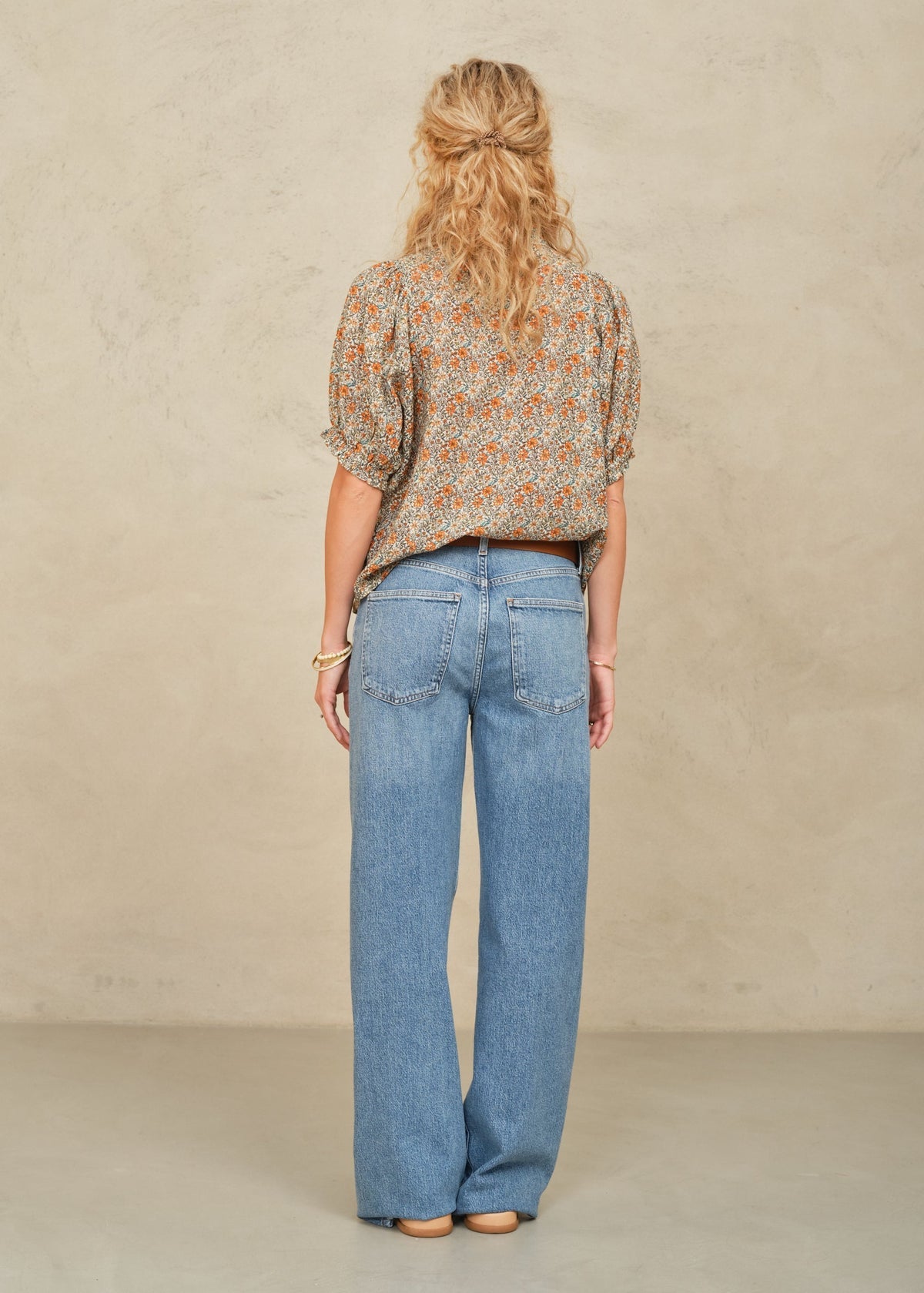 Jaci Print S/S Top