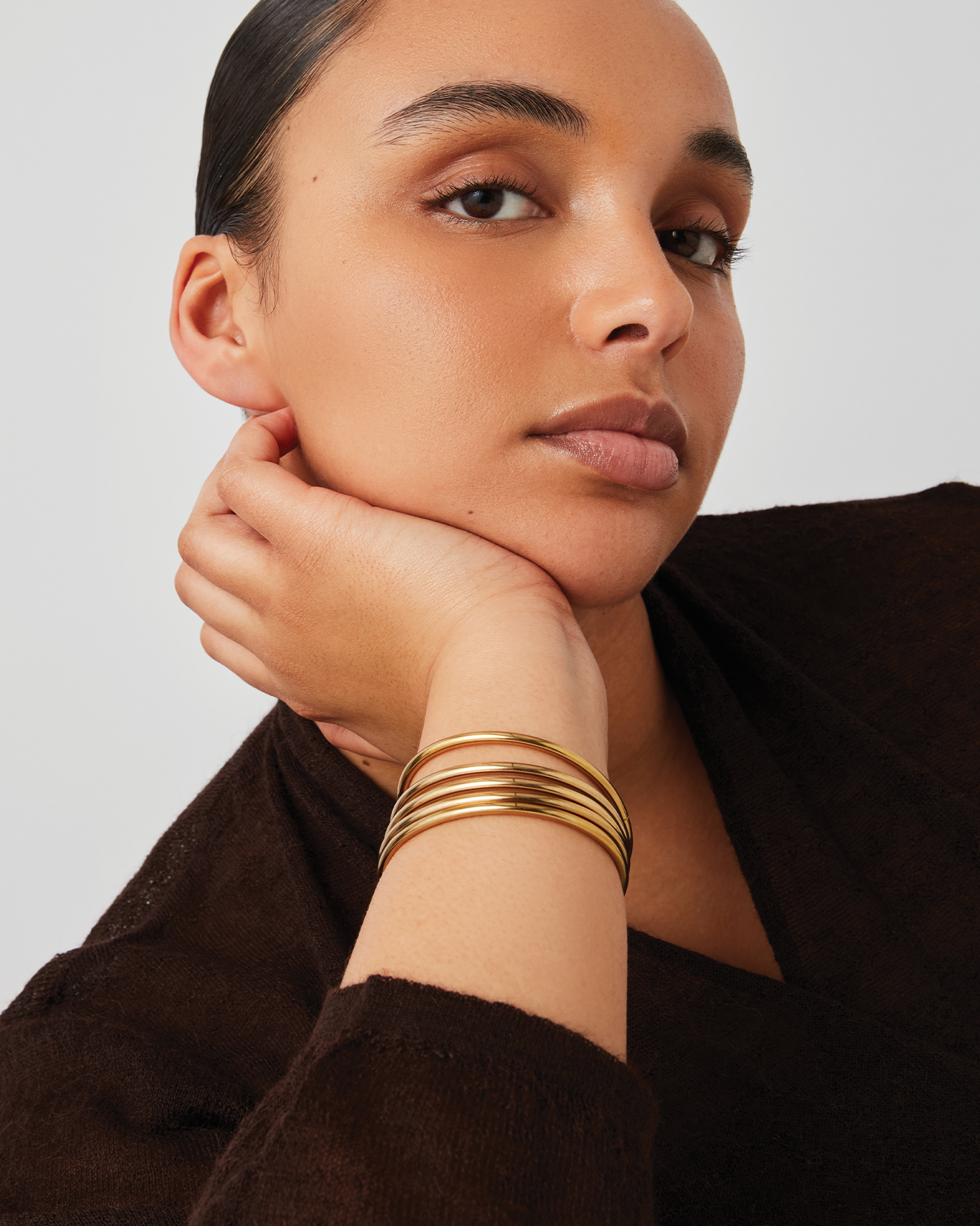 Dane Bangle Set Gold