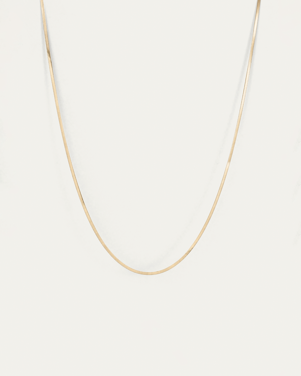 Zeina Slim Chain - Gold