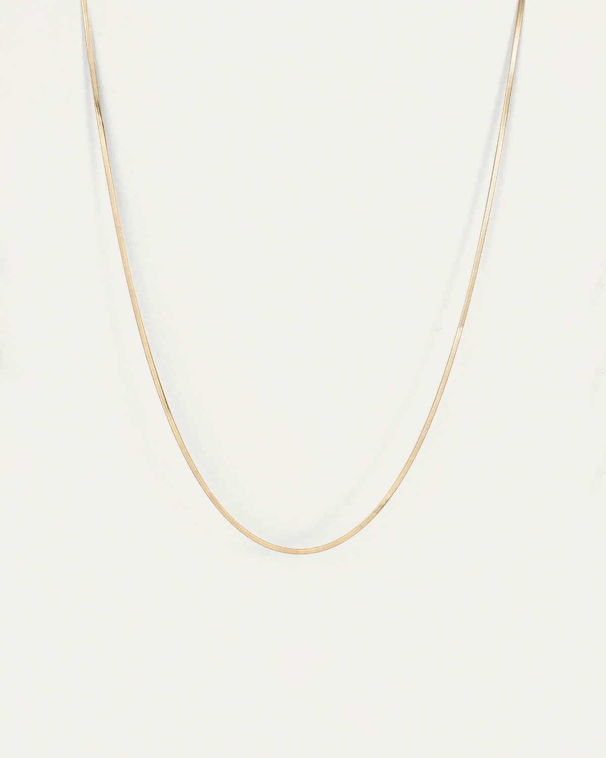 Zeina Slim Chain Gold