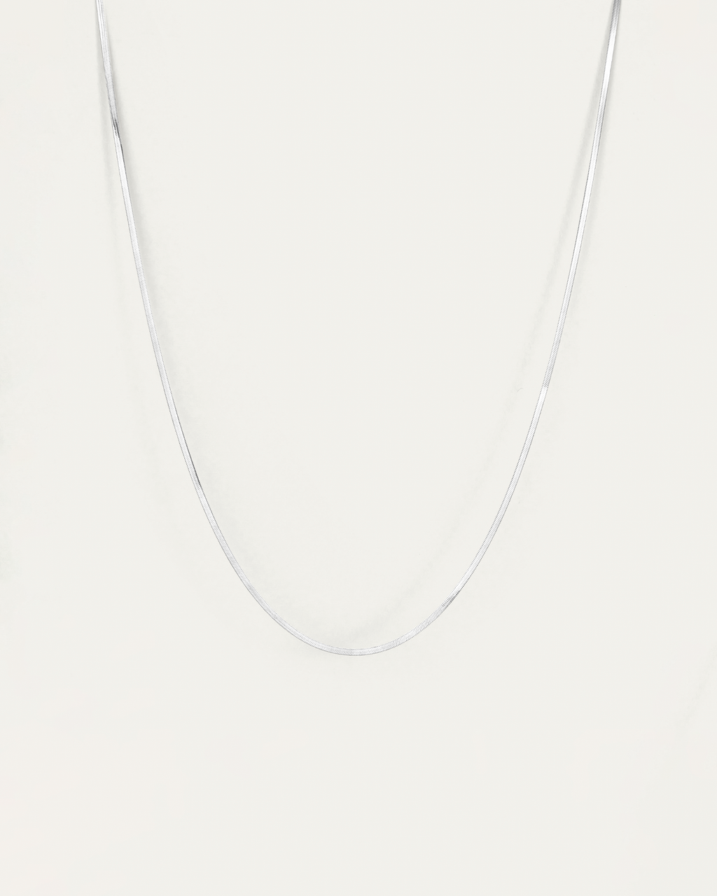 Zeina Slim Chain Platinum