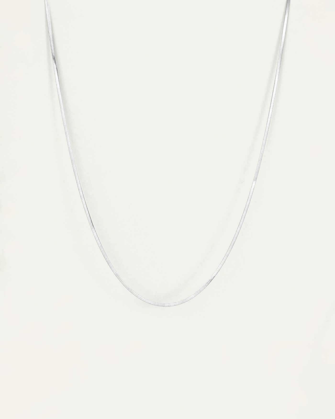Zeina Slim Chain Platinum