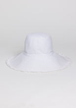 Load image into Gallery viewer, Canvas Packable Hat White
