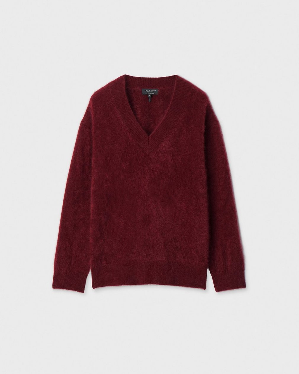 Jada Vneck Pomegranate
