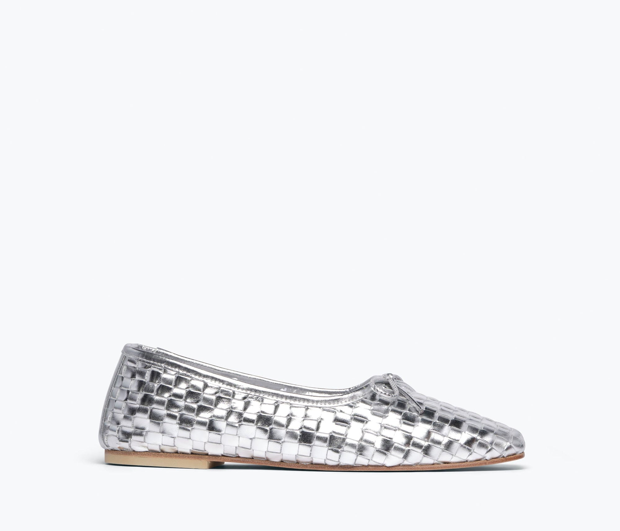 Jada - Silver Closed Woven Calf