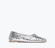 Jada - Silver Closed Woven Calf
