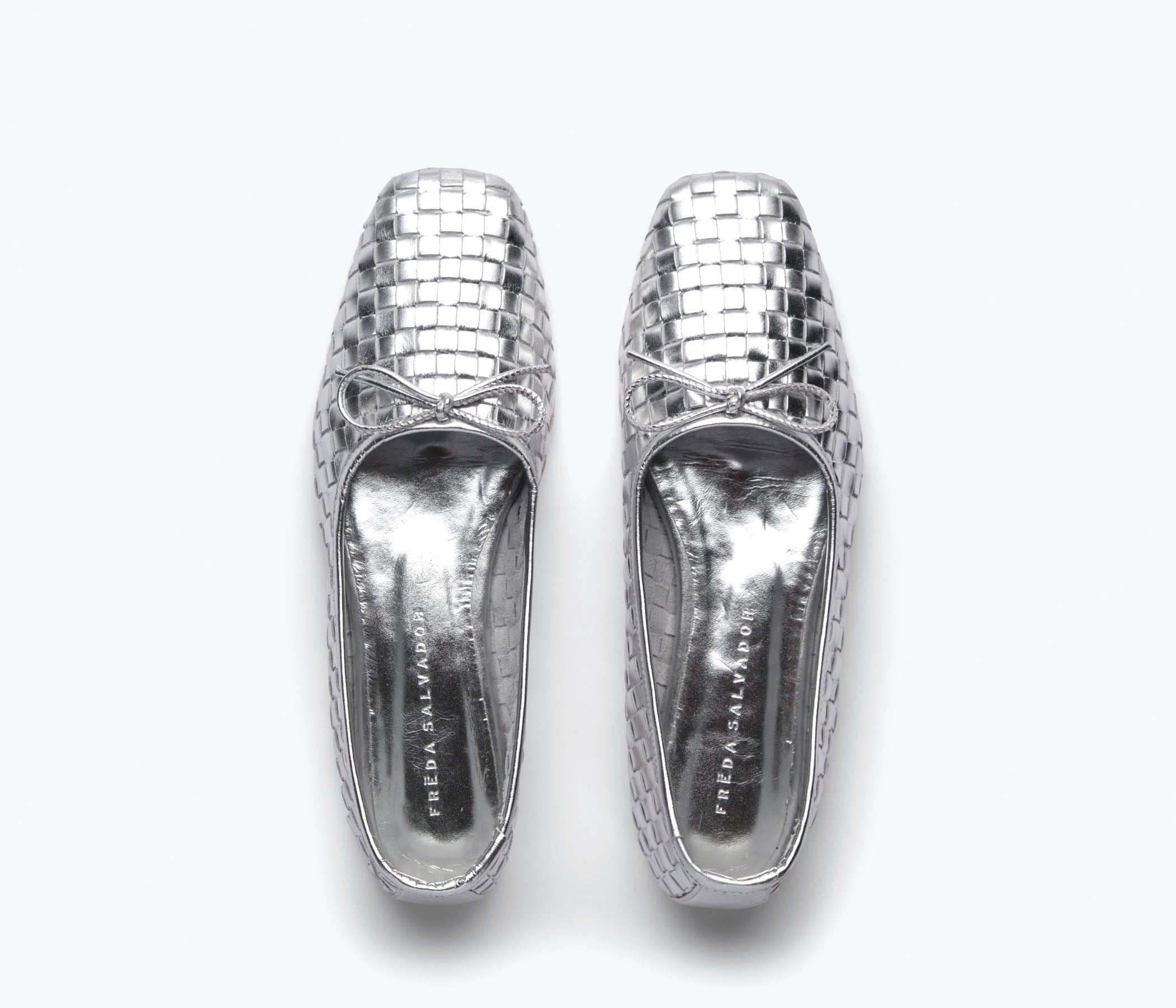 Jada - Silver Closed Woven Calf
