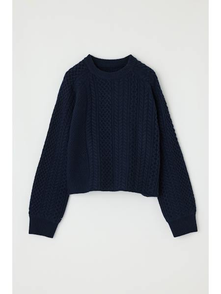 Sweater Cable Navy