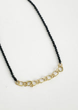 Load image into Gallery viewer, Small Ellipse Chain Link Collar Brass
