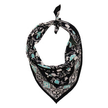 Load image into Gallery viewer, Hand Dyed Batik Bandana - Blue/Navy
