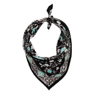 Hand Dyed Batik Bandana - Blue/Navy
