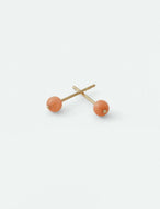 Coral Stud 14KT single