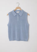 Kira Sleeeveless Polo top