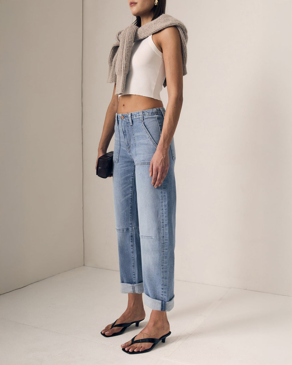 Utility Soft Barrel W/ Double Cuff - Mid Rise