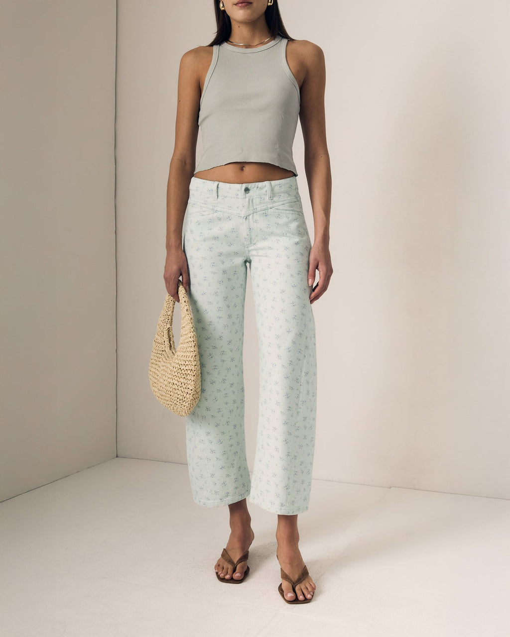 Selena Crop - Mid Rise