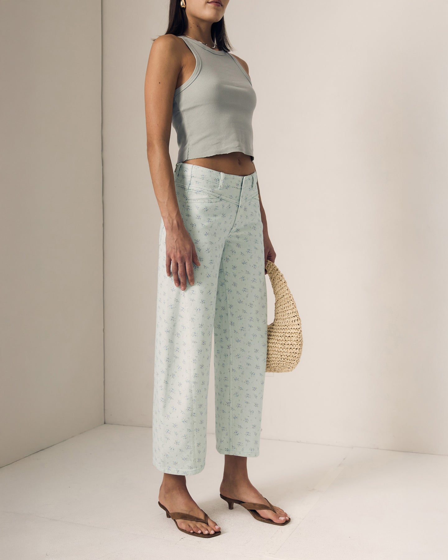 Selena Crop - Mid Rise