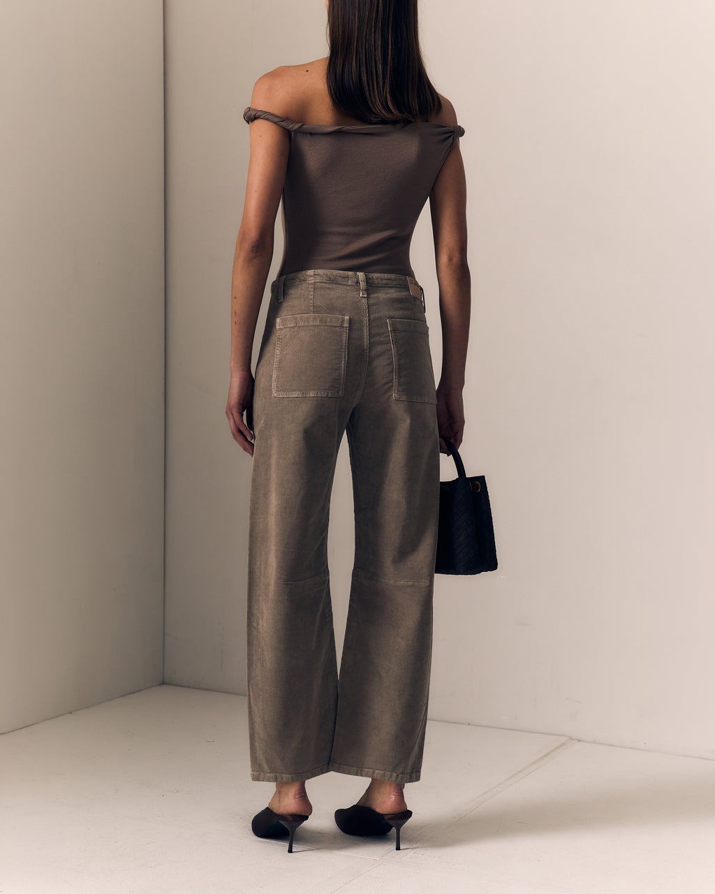 Corduroy Utility Soft Barrel Soft Taupe