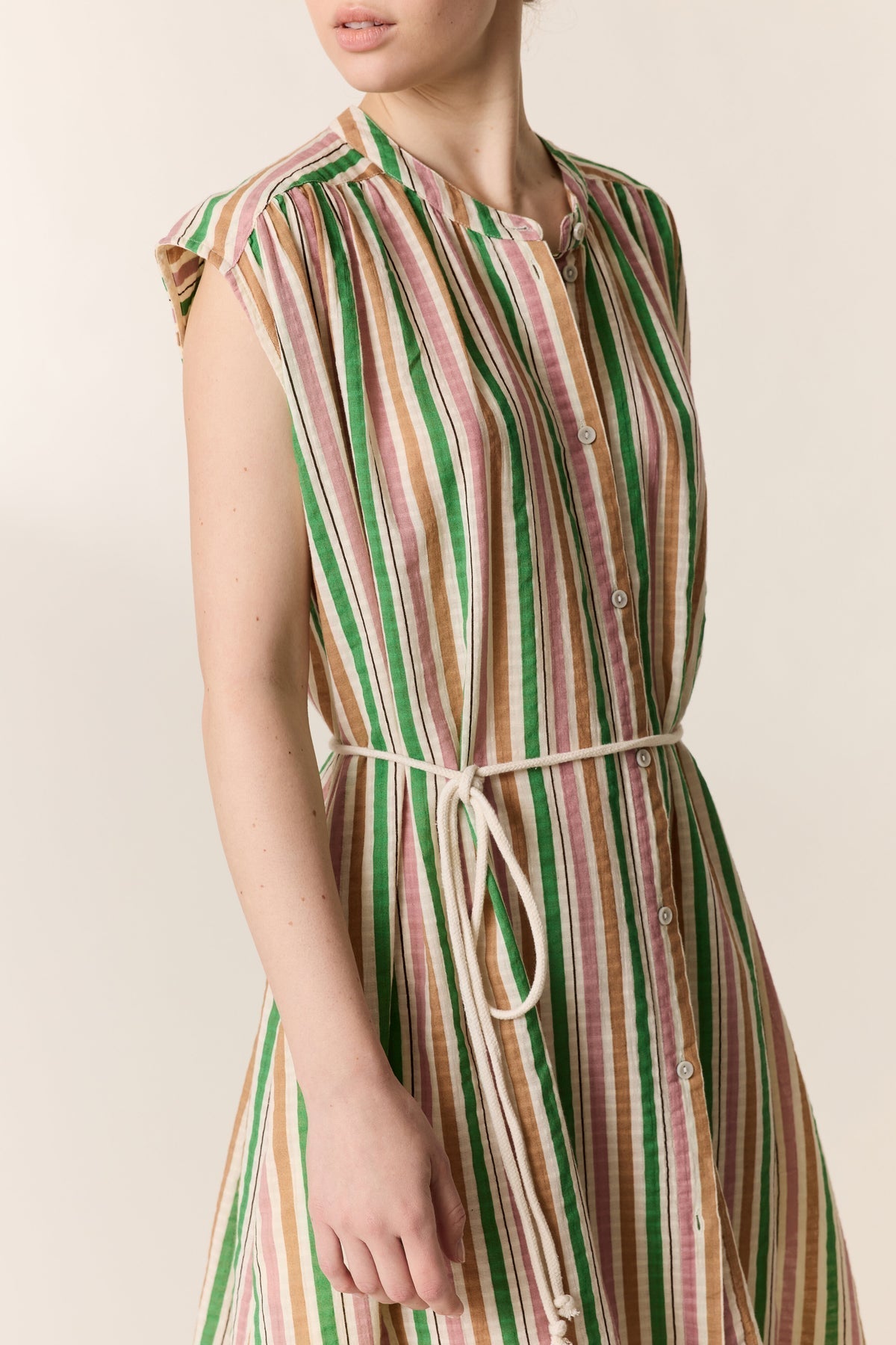 Richie Stripe maxi Dress